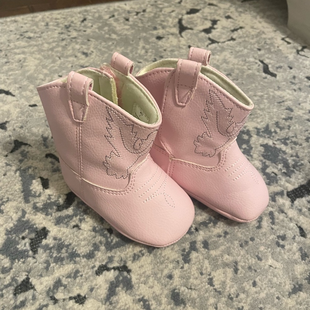 Pink baby cowgirl Boots